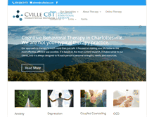 Tablet Screenshot of cvillecbt.com